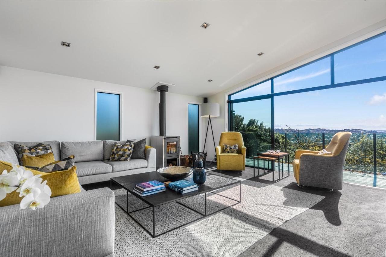 הוילה Oneroa Taonga With Sea Views By Waiheke Unlimited מראה חיצוני תמונה
